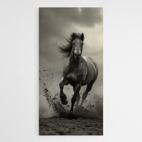 Galloping horse wall art