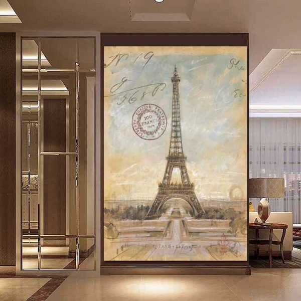 Vintage Eiffel tower