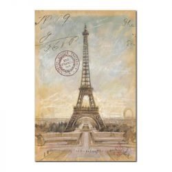 Vintage Eiffel tower