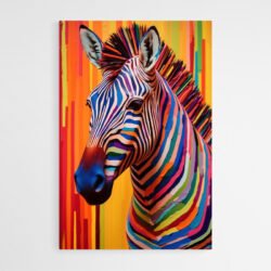 Zebra wall art