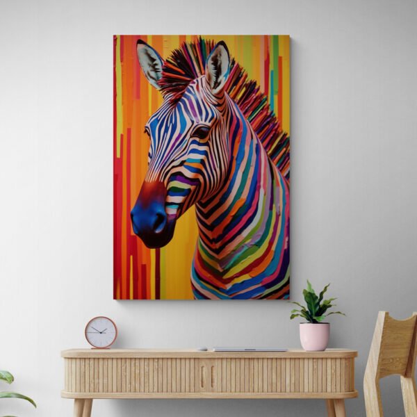 Zebra wall art