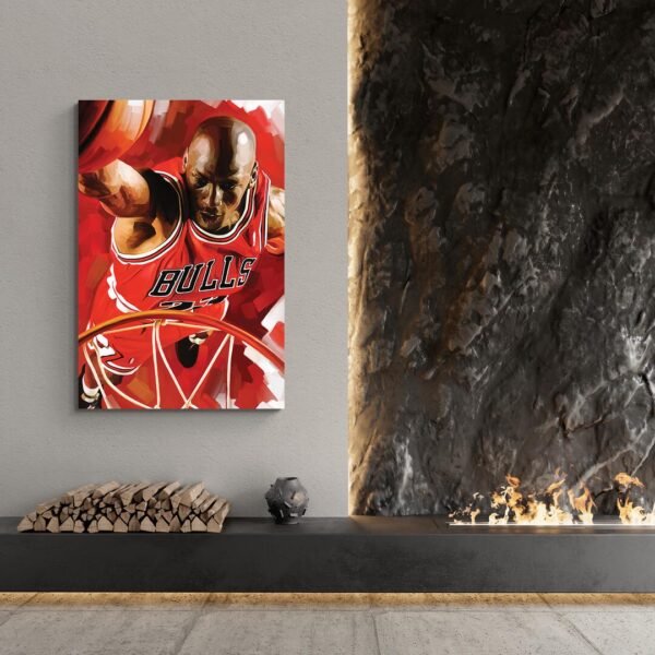 Michael Jordan painting