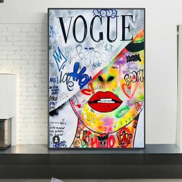Vogue wall art