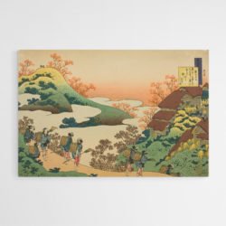 Japanese Landscape Painting - Hokusai
