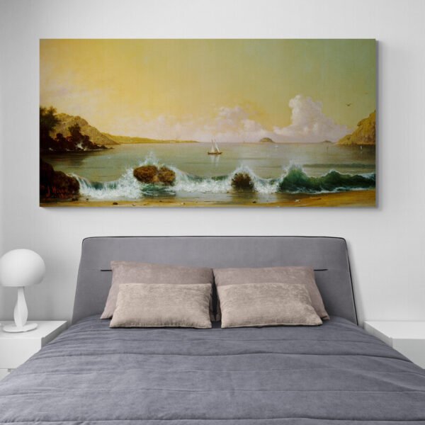 Sea scape painting