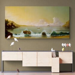 Sea scape painting