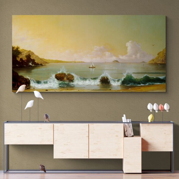 Sea scape painting
