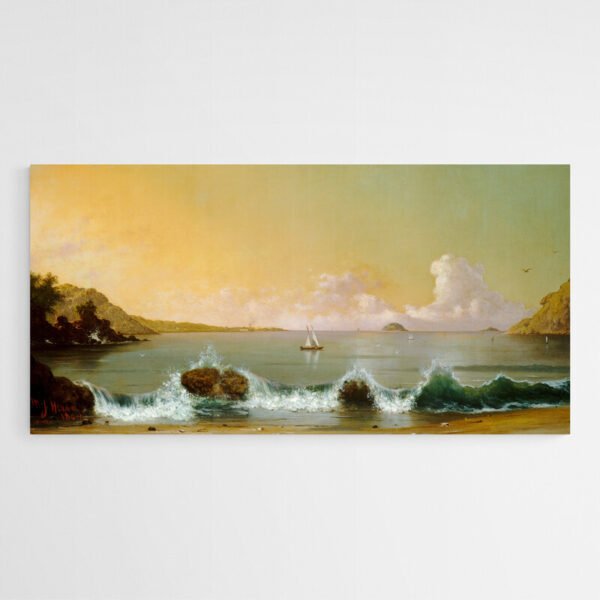 Sea scape painting