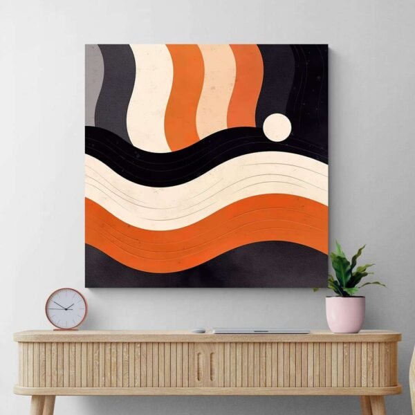 abstract canvas wall art