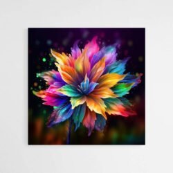 flower abstract art