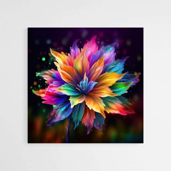 flower abstract art